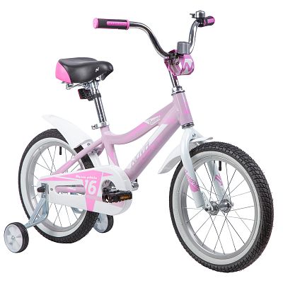 Велосипед детский Novatrack NOVARA 16" 9,5" 1 ск. розовый 165ANOVARA.PN9 2019