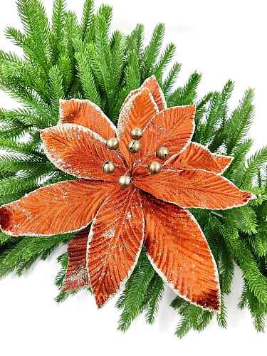 													Цветок шоколад d 33 см 99223301chocolate фото 4