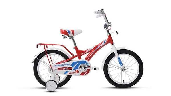 Велосипед городской FORWARD Crocky 16 boy 16"  1 ск. красный глянцевый FORWARD Crocky 16 boy  красны