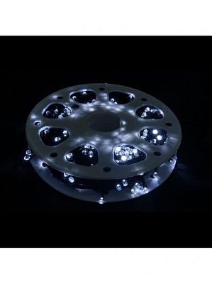  50 м, белый холодный 240 LED, , провод , К130-772