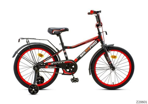 Велосипед детский MAXXPRO ONIX 20"   ск. черно-красный ONIX-20-1 (19) 