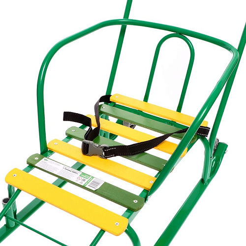 													Санки с набором аксессуаров детские Тимка 5КН зеленый 9441484/Т5КН/3 фото 14