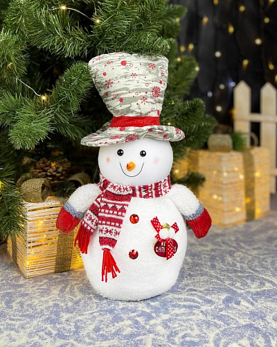 													Снеговик  см белый VV-08W