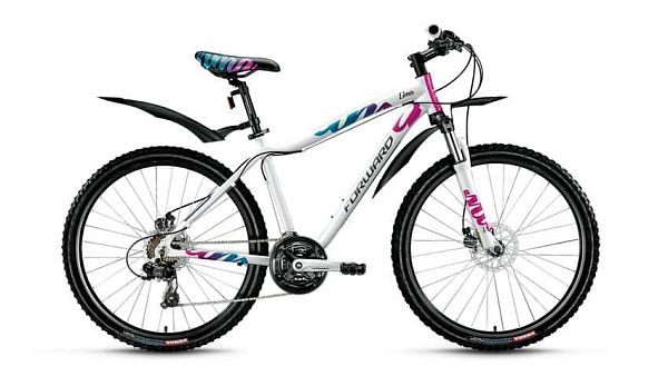 Велосипед горный FORWARD Lima 2.0 disc 26" 15" 21 ск. белый глянцевый FORWARD Lima 2.0 disc 15" белы