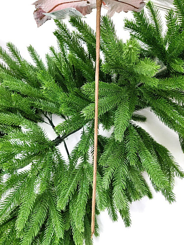 													Цветок пудра d 28 см 99222801powder фото 3