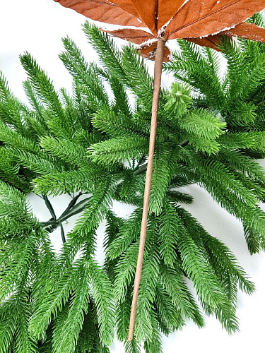 													Цветок шоколад d 30 см 99223002chocolate фото 3