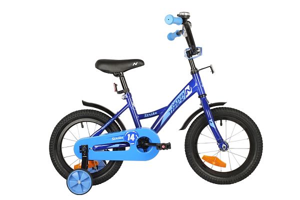 Велосипед детский Novatrack STRIKE 14" 9" 1 ск. синий 143STRIKE.BL22 2020