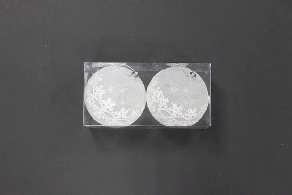 Набор шаров 10 см 2 шт  9918180