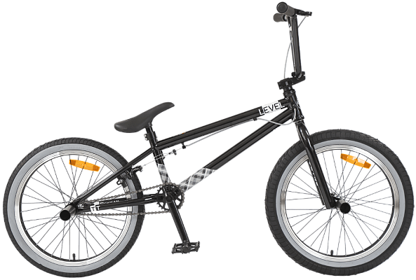Велосипед BMX Tech Team LEVEL 20" 20,5" 1 ск. черный 940031 2021