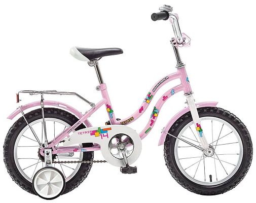 Велосипед детский Novatrack TETRIS 14" XS 1 ск. розовый 141TETRIS.PN8 