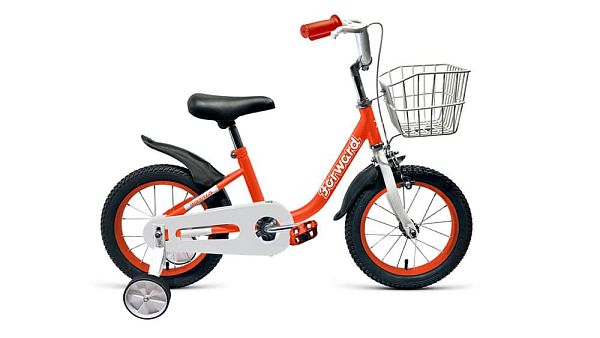 Велосипед детский FORWARD Barrio 14" XS 1 ск. красный  2019