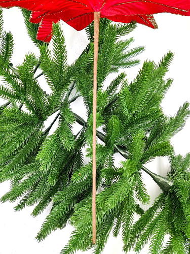 													Цветок красный d 33 см 99223301red фото 2