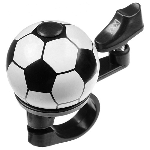 													Звонок велосипедный Graffiti «Гоол» черный, белый 4778257 фото 2