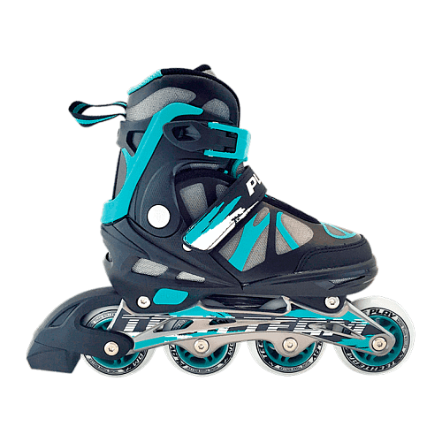 Роликовые коньки Tech Team Play, 34-37 Black - Green, , 00005941 фото 2 Роликовые коньки Tech Team Play, 34-37 Black - Green, , 00005941 фото 2