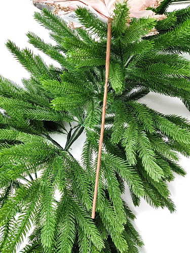 													Цветок пудровый d 19 см 99221901powder фото 3