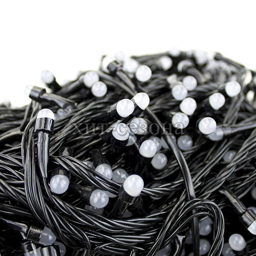 													 100 м, белый холодный 1000 LED, , провод , 2018510 фото 4