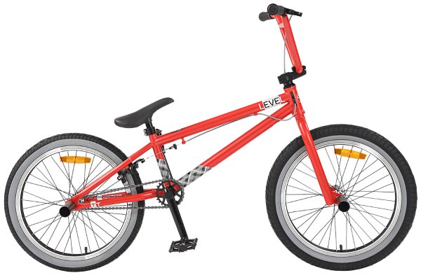 Велосипед BMX Tech Team LEVEL 20" 20,5" 1 ск. алый 610039 2021