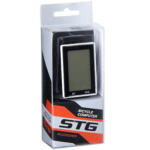 													Велокомпьютер беспроводной STG JY-4012E-W 15 функций Х81878