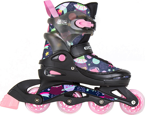 Роликовые коньки Tech Team Kongo, 30-33 (S) розовый, 2021, 087136 Роликовые коньки Tech Team Kongo, 30-33 (S) розовый, 2021, 087136