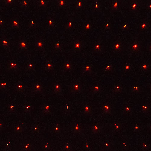 													Светодиодная гирлянда сетка 2х1,5 м Красный 20163023