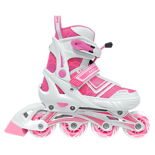 													Роликовые коньки Tech Team Glory, 29-32 White - Pink, , 00008300