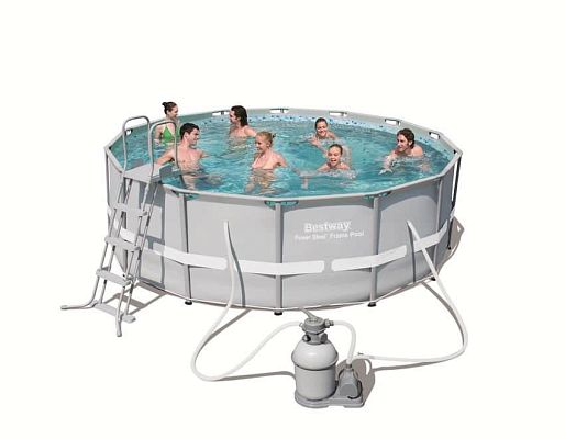 Бассейн каркасный Bestway Steel Pro 488х122 см, арт. 56277