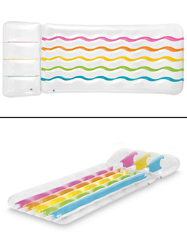 													Надувной матрас INTEX Радужный 203x84 см.  58724EU фото 3