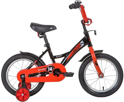 Велосипед детский Novatrack STRIKE 14" 9" 1 ск. черно-красный 143STRIKE.BKR20 2020