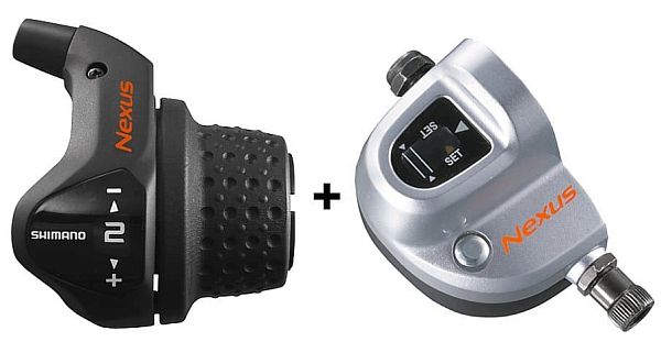 Шифтер Shimano SL-3S41E, 3 ск., правый,  31012274