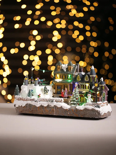 													Новогодняя композиция  37х17х19 см MG0627-08 фото 3