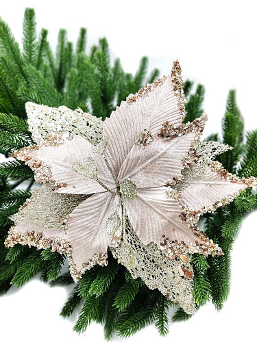 													Цветок шампань d 35 см Flo-12-5SH фото 4