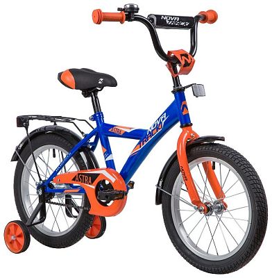 Велосипед детский Novatrack ASTRA 14" 9" 1 ск. синий 143ASTRA.BL20 