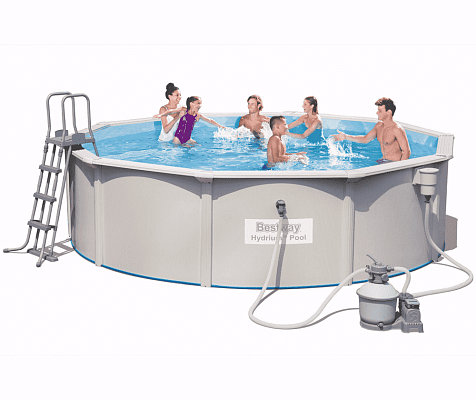 Бассейн стальной Bestway Hydrium Pool 460х120 см, арт. 56384