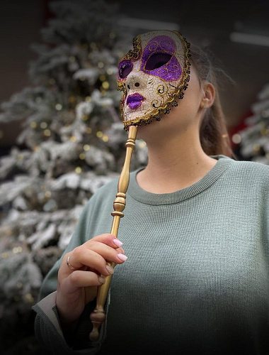 													Карнавальная маска  см  PL13VIO фото 4