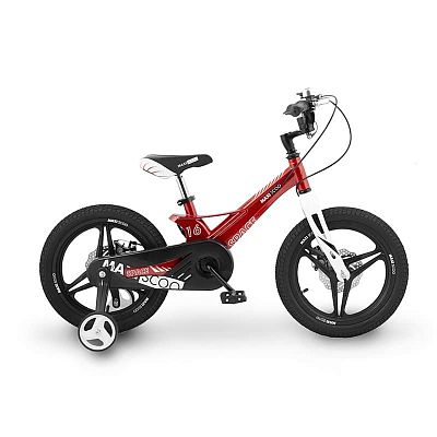 Велосипед детский Maxiscoo Space Делюкс 16"   ск. красный  