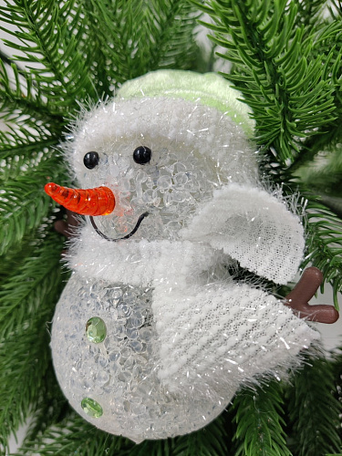 													Снеговик 12 см салатовый 27010Green фото 2