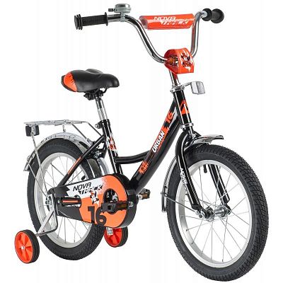 Велосипед детский Novatrack URBAN 16" 9,5" 1 ск. черный 163URBAN.BK20 2020