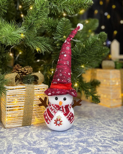 													Снеговик  см красный VV-01Red