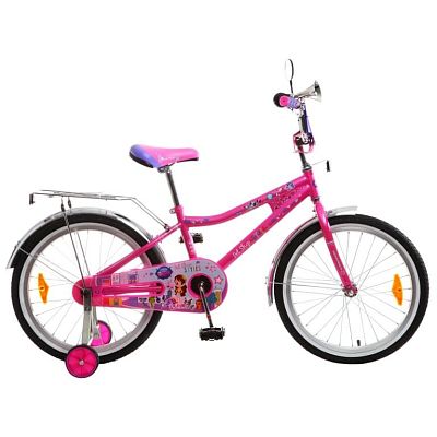 Велосипед детский Novatrack PETSHOP 16"   ск. розовый/сиреневый 165PETSHOP.PN5 