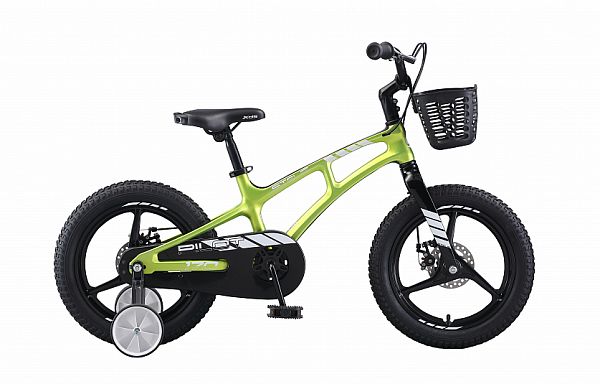 Велосипед детский STELS PILOT 170 MD 16" 9,5" 1 ск. зеленый LU088252 