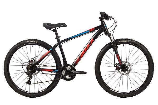 Велосипед горный Foxx Caiman D 26" 16" черный 26SHD.CAIMAN.16LM4 