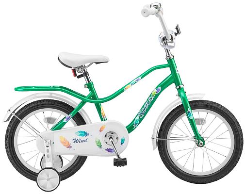 Велосипед детский STELS WIND 14" XS 1 ск. темно-зеленый LU072356 