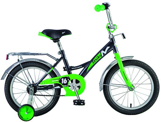 Велосипед детский Novatrack STRIKE 20"   ск. Черный-зеленый 203STRIKE.BKG8 
