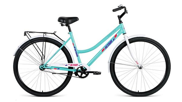 Велосипед городской ALTAIR City low 28"/700c 19" 1 ск. синий  2019