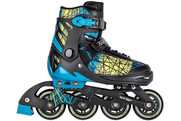 Роликовые коньки Tech Team Toxic, 35-38 (M) синий, , 087341