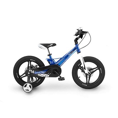 Велосипед детский Maxiscoo Space Делюкс 14" XS 1 ск. голубой перламутр  