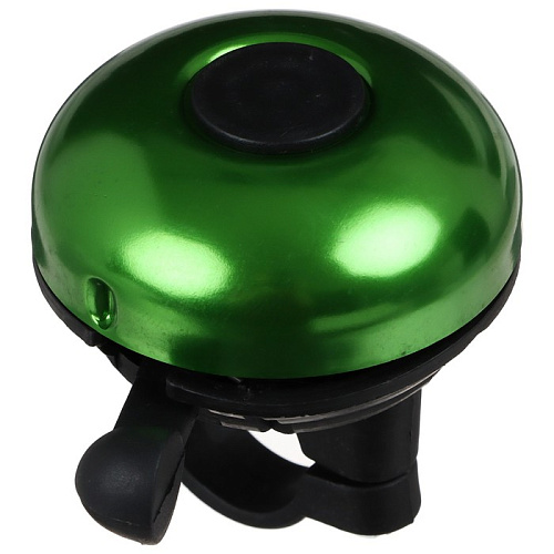 													Звонок велосипедный Graffiti механический черный, зеленый 7378761g фото 2