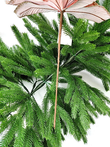 													Цветок розовое золото d 33 см 99223301rosegold фото 3