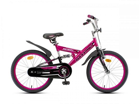 Велосипед детский MAXXPRO SENSOR XS 20"   ск. Розово-Черный Y2010-5 