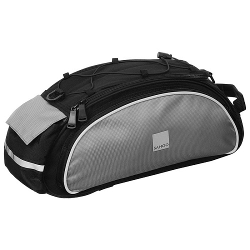 													Велосумка на багажник Sahoo , 42х1х5 см,   черный 7303628